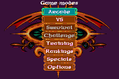Black Belt Challenge screenshot 4 for GameBoy Advance